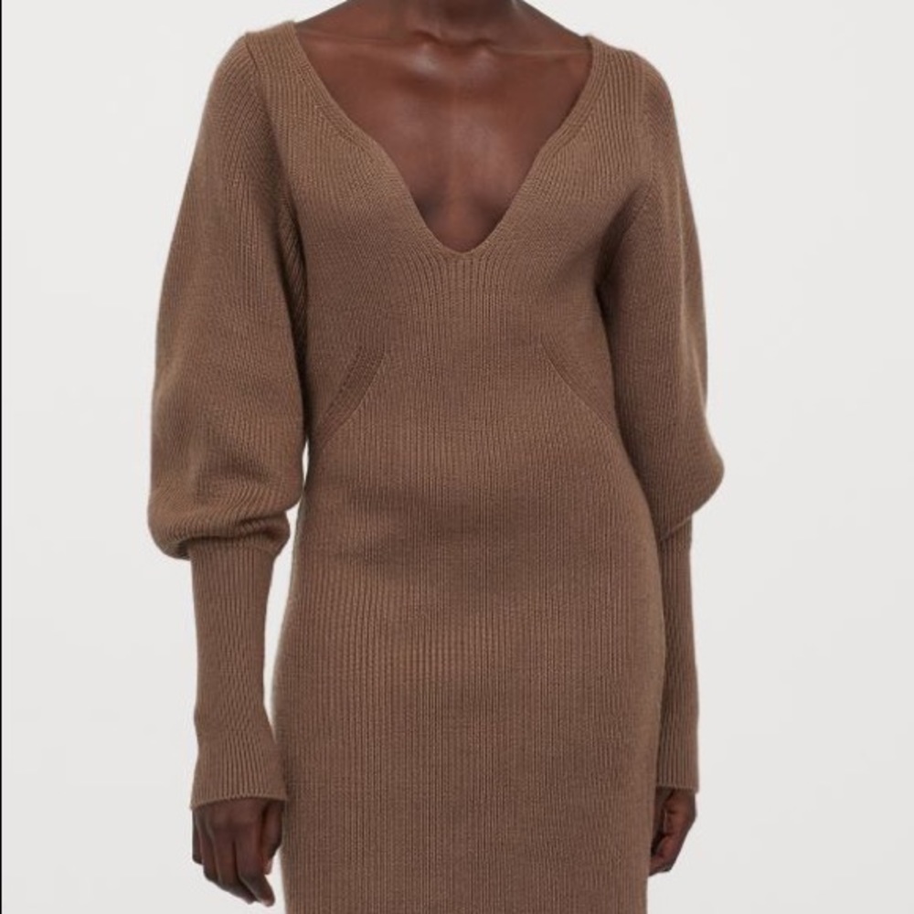 H&M Rib Knit Mini Dress - Picture 3 of 4